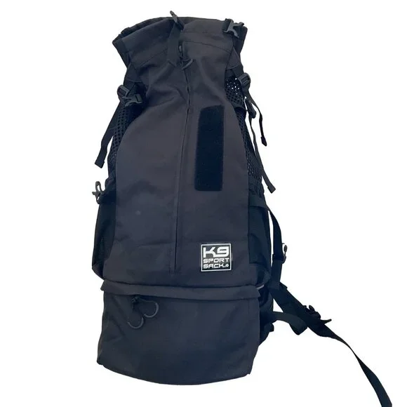 K9 Sport Sack KNAVIGATE Dog Carrier Backpack Size M Black – Excellent